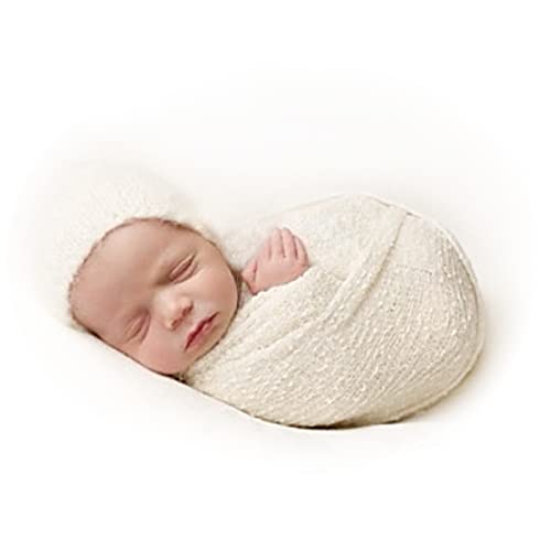 Newborn Photography Props Stretch Newborn Photography Wrap Blanket for Baby Boys Girls Posing Photo Shoot Props