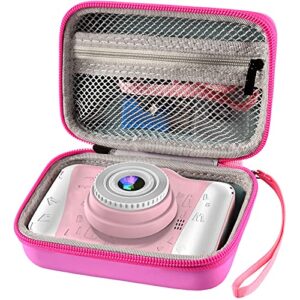case for wowgo for coolwill for seckton for suziyo for omzer for ourlife digital camera, children’s video camera storage organizer for tf card, usb charger cable, stickers and accessories (box only)