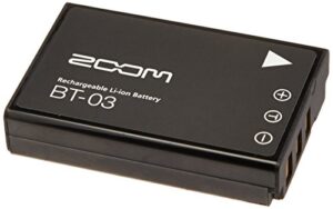 zoom bt-03 rechargable lithium-ion battery for q8