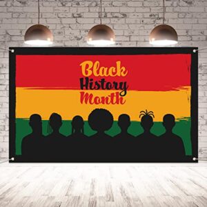 black history month photo backdrop black history month banner african american juneteenth deocr and supplies for home