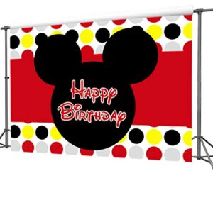 zlhcgd 7x5ft mickey mouse photography photo background for kids birthday party backdrops decoration