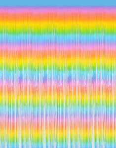 shiny rainbow foil fringe curtain – 2pcs 3.2ft x 8.2ft metallic tinsel rainbow streamers for photo booth backdrop prop birthday wedding bridal shower baby shower bachelorette party decorations
