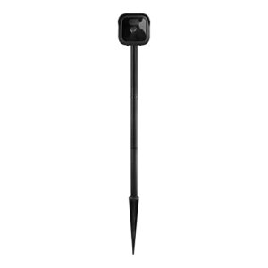holicfun adjustable ground stake mount with weatherproof cover for blink outdoor camera