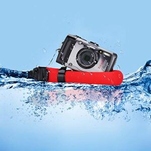 JJC Waterproof Camera Float Strap Cell Phone Float Strap Compatible with Olympus TG-6 TG6 TG-5 TG5 TG-4 Nikon W300 W100 Fuji XP90 XP140 XP130 XP80 & Smartphone iPhone Samsung Inside Waterproof Case