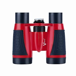 vanstarry compact binoculars for kids bird watching hiking camping fishing accessories gear essentials best toy gifts for boys girls children toddler waterproof 5x30 optical lens including compass
