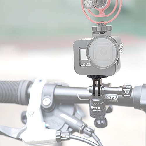 Tripod Mount for Gopro Tripod Adapter 1/4-20 Camera Mount Adapter Mount Tripod Fits GoPro Hero Sony Xiaomi yi Sjcam Action Cameras and Other Standard 1/4 Accessories