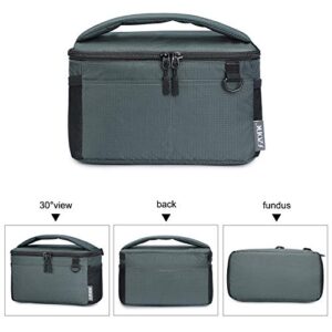 S-ZONE Water Resistant Camera Insert Bag with Sleeve Camera Case Upgraded Version 2.0