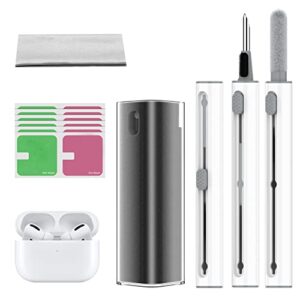 airpods cleaning kit, 2 in 1 cleaning pen kit for airpods pro 2 3 case airpods 2nd 3rd generation case, touchscreen mist cleaner for iphone, laptop, computer screen