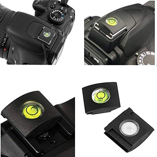 Eye Cup Eyecup Nikon D5300 D5100 D3500 D3400 D3200 D3300 D3100 D3000 D5600 D5500 D5000 D5200 Eyepiece Viewfinder & Hot Shoe Cover [2+2Pack],ULBTER Viewfinder Replacement for DK-25