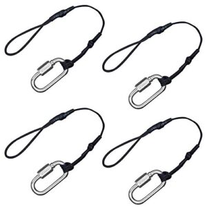4 packs camera tether safety strap, sourceton camera strap for dslr camera and mirrorless professional cameras
