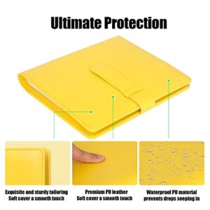 256 Pockets Photo Album for Fujifilm Instax Mini 11 12 9 7+ 40 Evo Liplay 90 8 Instant Camera/Mini Link SP-1 Printer, Photo Album for Polaroid Zink 2x3" Photo/Mint Zip Instant Camera Printer (Yellow)