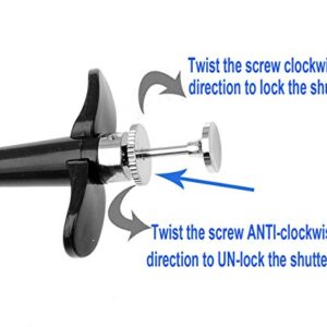 Fotasy 70cm Mechanical Cable Shutter Release with Bulb-Lock for Fujifilm X10 X20 X30 X100s X100t X-Pro1 X-Pro2 X-E1 X-E2, Leica M6 M7 M8 and Nikon Df F4 FM2 F3 FE FM3a F80, Threaded Release Cable