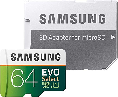 Samsung 64GB 80MB/s EVO Select Micro SDXC Memory Card (MB-ME64DA/AM)