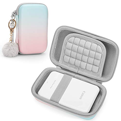 Yinke Case for Canon Ivy Mobile Mini Photo Printer/ Canon Ivy CLIQ 2/+2 Instant Camera Printer, Travel Hard Carry Case Protective Cover (Gradient)