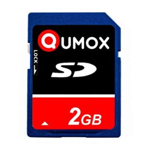 QUMOX 2GB 2048MB SD Memory Card for Camera Phone mp3 mp4 fm Transmitter