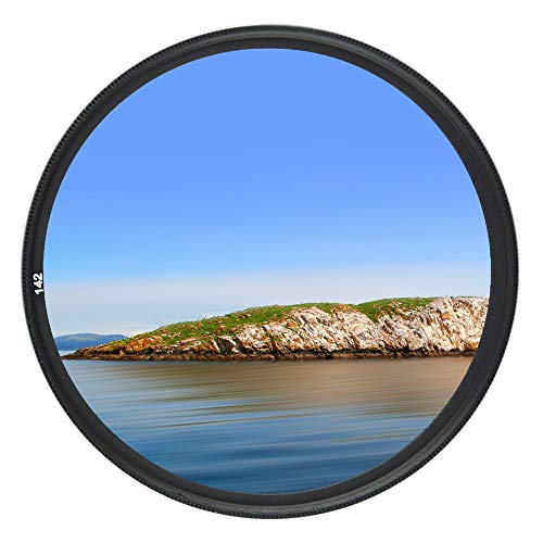 JJC Multi-Coated 55mm UV Filter for Nikon D3500 D3400 D5600 D7500 with DX AF-P 18-55mm Kit Lens for Sony A7IV A7III A7II A7 with FE 28-70mm Kit Lens and Other Lenses with 55mm Filter Thread