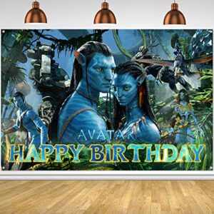 avatar birthday decorations birthday banner photography background avatar party supplies 5x3ft avatar backdrop for kids decoration baby shower photography
