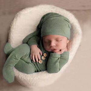zeroest newborn photography outfits boy newborn photography props newborn boy photoshoot outfits newborn photoshoot props boy girl (green 1#)