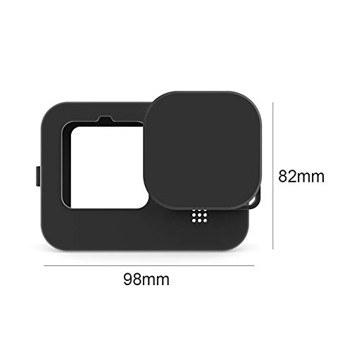 Taisioner Silicon Protective Housing Case for GoPro Hero 11 Hero 10 Hero 9 Black Sleeve Housing Frame with Lanyard and Lens Cover Accessories
