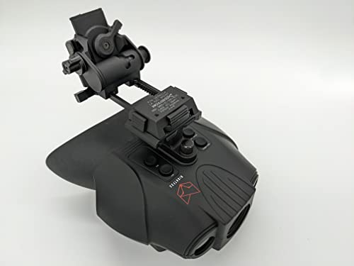 Nightfox Click Dovetail Helmet Adapter for Night Vision Goggles - Compatible with Nightfox Swift, Red, Cape and Wilcox G24 Helmet mounts