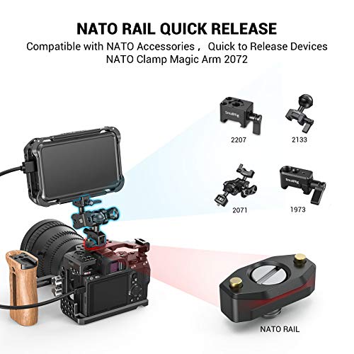 SmallRig NATO Rail with Locating Screw for ARRI 35mm BUN2501B