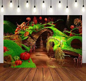 xiangfen willy wonka photography backdrop charlie & the chocolate factory background birthday photography willy wonka party banner 7×5 feet vinyl backdrop