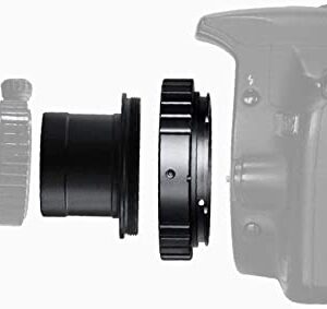 Celticbird 1.25" Astromania Telescope Camera T-Adapter (T-Mount) - Connect a DSLR or SLR Camera to a Telescope - Can Use Together with T-Ring —Compatible with Canon EOS SLR/DSLR Models