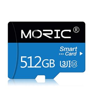 512GB Memory Card Micro SD Card 512GB High Speed Class 10 for Android Smartphones/Cameras/Tablets/Nintendo-Switch and Drone