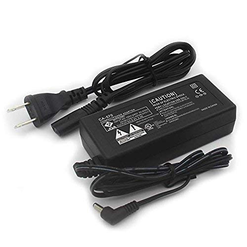 CA-570 AC Adapter Charger Compatible Canon FS21 FS22 FS200 FS300 HF10 HF11 HF20 HF100 HF200 HF M31 HF S10 HG20 HG21 HG30 HR10 HV10 HV20 HV30 HV40 XA10 ZR80 ZR85 ZR90 ZR100 ZR200