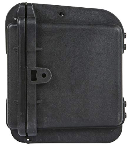 Monoprice Weatherproof/Shockproof Hard Case - Black IP67 Level dust and Water Protection up to 1 Meter Depth with Customizable Foam, 8 x 7 x 6 in, 2.9 Liter (112679)
