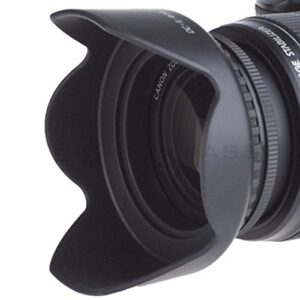 55mm and 58mm Digital Tulip Flower Lens Hood for Nikon D3500, D5600, D3400 DSLR Camera with Nikon 18-55mm f/3.5-5.6G VR AF-P DX and Nikon 70-300mm f/4.5-6.3G ED