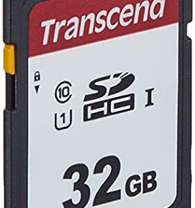 Transcend TS32GSDC300S-E 32GB UHS-I U1 SD Memory Card