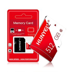 512GB Memory Card Micro SD Card 512GB High Speed Class 10 for Android Smartphone/Digital Camera/Tablet/Notebook and Drone(512GB)