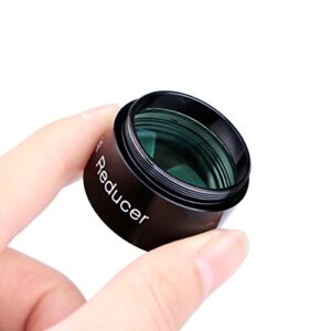 SVBONY Reducer for Telescope 0.5X Focal Reducer 1.25 inches Fully Multi Coated Reducer for Telescope Eyepiece Photography and Observing (Reducer)