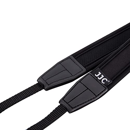 Soft Neoprene Camera Shoulder Neck Strap for Canon EOS R10 R7 M6 M50 Mark II Sony ZV-E1 ZV-E10 A7RV A6600 A6500 A6400 A6300 A6100 Fuji X-T4 X100V X-S10 Panasonic GX85 Olympus OM-5 OM-D E-M10 Mark III