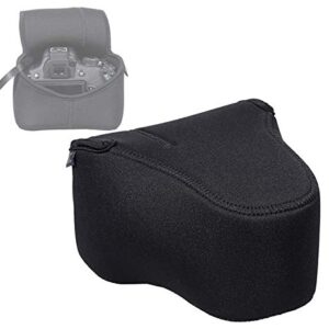 JJC Ultra Light Neoprene Camera Case Pouch Bag for a7 a7r a7s II III IV+24-70/ 28-70/ 55 f1.8/85 f1.8 Lens, Z6 Z7 Z6II Z7II+24-70/50mm f1.8, Fuji XT4 XT3 XT2, Water Resistant, Compatible with Sony A7