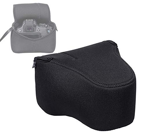 JJC Ultra Light Neoprene Camera Case Pouch Bag for a7 a7r a7s II III IV+24-70/ 28-70/ 55 f1.8/85 f1.8 Lens, Z6 Z7 Z6II Z7II+24-70/50mm f1.8, Fuji XT4 XT3 XT2, Water Resistant, Compatible with Sony A7