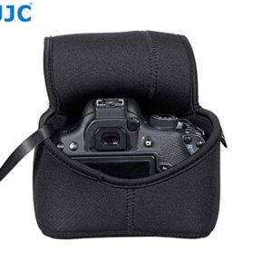 JJC Ultra Light Neoprene Camera Case Pouch Bag for a7 a7r a7s II III IV+24-70/ 28-70/ 55 f1.8/85 f1.8 Lens, Z6 Z7 Z6II Z7II+24-70/50mm f1.8, Fuji XT4 XT3 XT2, Water Resistant, Compatible with Sony A7