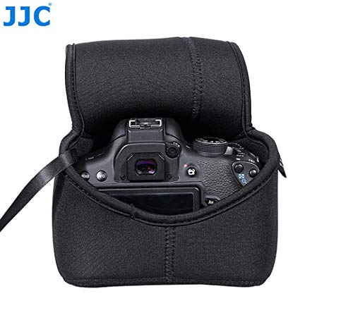 JJC Ultra Light Neoprene Camera Case Pouch Bag for a7 a7r a7s II III IV+24-70/ 28-70/ 55 f1.8/85 f1.8 Lens, Z6 Z7 Z6II Z7II+24-70/50mm f1.8, Fuji XT4 XT3 XT2, Water Resistant, Compatible with Sony A7