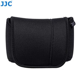 JJC Ultra Light Neoprene Camera Case Pouch Bag for a7 a7r a7s II III IV+24-70/ 28-70/ 55 f1.8/85 f1.8 Lens, Z6 Z7 Z6II Z7II+24-70/50mm f1.8, Fuji XT4 XT3 XT2, Water Resistant, Compatible with Sony A7