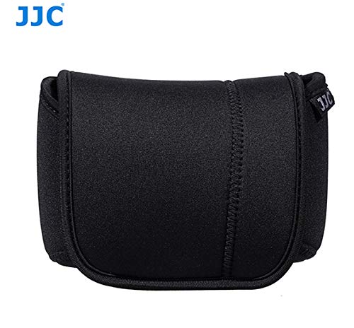 JJC Ultra Light Neoprene Camera Case Pouch Bag for a7 a7r a7s II III IV+24-70/ 28-70/ 55 f1.8/85 f1.8 Lens, Z6 Z7 Z6II Z7II+24-70/50mm f1.8, Fuji XT4 XT3 XT2, Water Resistant, Compatible with Sony A7