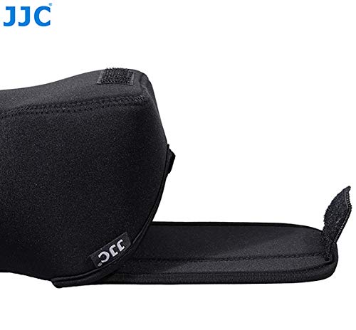 JJC Ultra Light Neoprene Camera Case Pouch Bag for a7 a7r a7s II III IV+24-70/ 28-70/ 55 f1.8/85 f1.8 Lens, Z6 Z7 Z6II Z7II+24-70/50mm f1.8, Fuji XT4 XT3 XT2, Water Resistant, Compatible with Sony A7