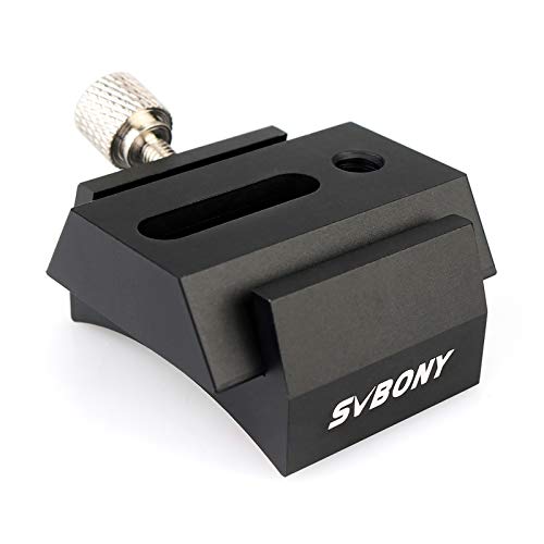 SVBONY Dovetail Base for Finder Scope Ideal for Installation of Finder Scope Fully Metal Bracket Base 42mm Dovetail for Optical Telescope