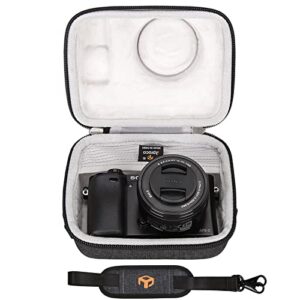 aproca hard storage carrying protective travel case, for sony alpha a6000 / a6600 / a6500 / a6400 mirrorless digital camera
