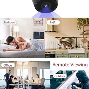 Hidden Camera Wireless Mini spy Camera Hidden Camera WiFi HD 1080P Mini Camera Spy Camera with Motion Detection for Home Security Nanny Pet Camera