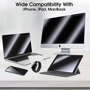 Arae Microfiber Polishing Cloth for All Apple Displays,MacBook,iMac, iPhone, Soft Nonabrasive Material -2 Pack