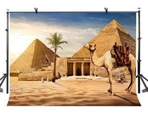 lylycty 7x5ft pyramid backdrop ancient civilization country egypt pyramid camel photography backdrop photo photography background props studio indoor decorations ly102