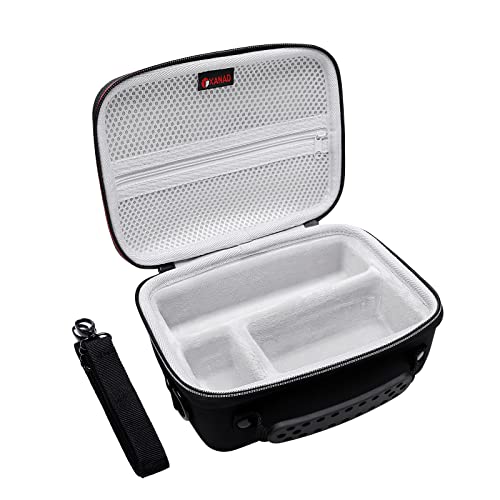 XANAD Hard Case for Sony Alpha ZV-E1/ZV-E10/ZV-E10L/ ZV-1/ZV-1F Camera Vlogger Accessory Kit Tripod (GP-VPT2 BT) and Microphone - Carrying Storage Bag