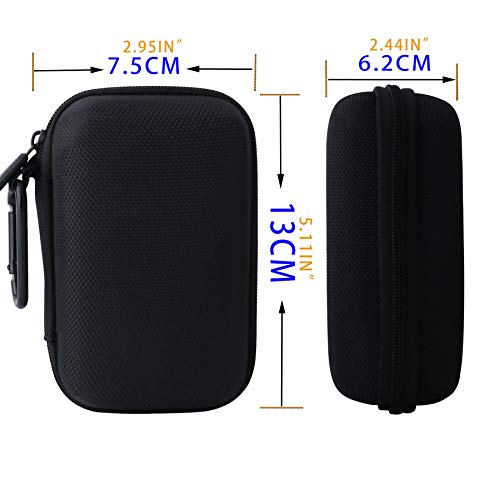 WAIYUCN Hard EVA Carrying Case for Sony ZV-1 Digital Camera Case (small)