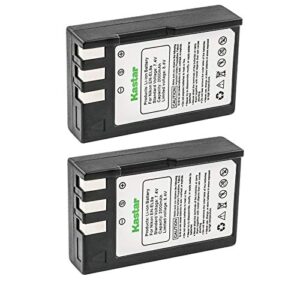 kastar 2 packs en-el9 compatible battery replacement for nikon en-el9, en-el9a, en-el9e batteries and nikon d40, d40x, d60, d5000, d3000 cameras, nikon mh-23 charger